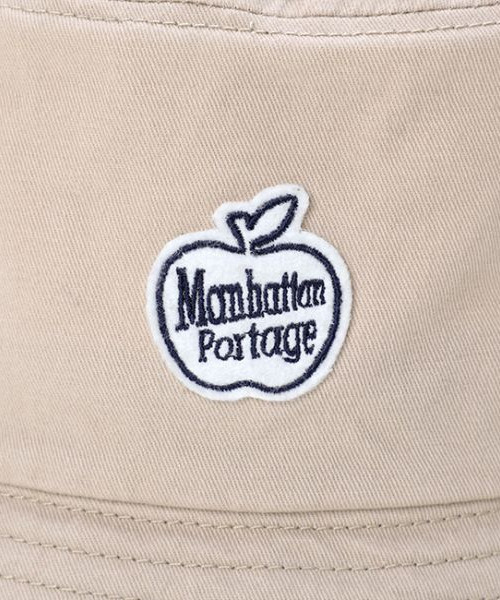 Manhattan Portage（マンハッタンポーテージ）の「Manhattan Portage/マンハッタンポーテージ ハット WAPPEN BUCKET HAT NYC MP190（ハット・メンズ・ベージュ系その他/グリーン系その他/ブラック×レッド・FREE）」の16枚目の写真
