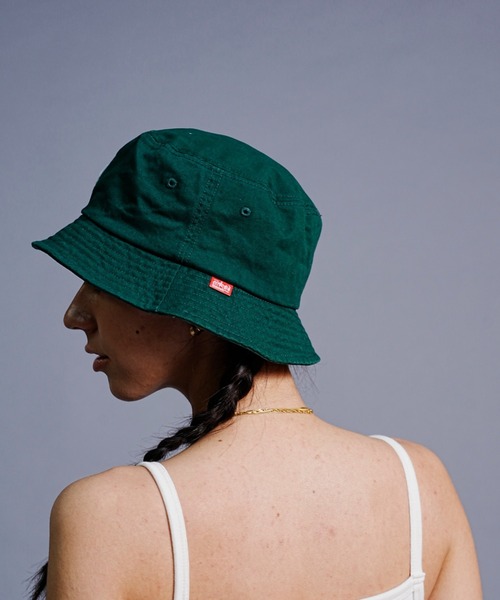 Manhattan Portage（マンハッタンポーテージ）の「Manhattan Portage/マンハッタンポーテージ ハット WAPPEN BUCKET HAT NYC MP190（ハット・メンズ・ベージュ系その他/グリーン系その他/ブラック×レッド・FREE）」の20枚目の写真