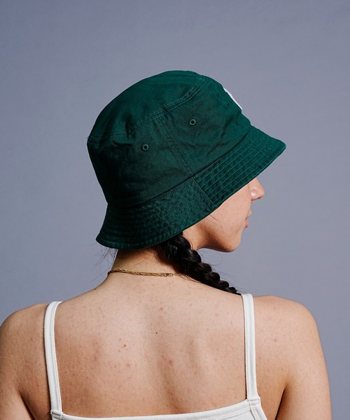 Manhattan Portage（マンハッタンポーテージ）の「Manhattan Portage/マンハッタンポーテージ ハット WAPPEN BUCKET HAT NYC MP190（ハット・メンズ・ベージュ系その他/グリーン系その他/ブラック×レッド・FREE）」の21枚目の写真