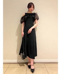 SNIDEL | チュールボレロセットマーメイドワンピース(ワンピース)