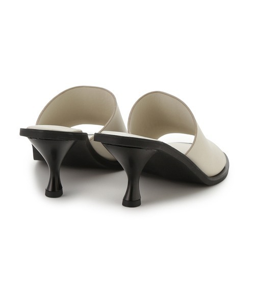 Mila Owen（ミラオーウェン）の「ミュールサンダル（サンダル・レディース・ブラック/ホワイト・38/36/37）」の6枚目の写真