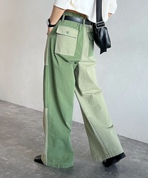 PAGEBOY | CORE / カラーブロックワークパンツ(カーゴパンツ)