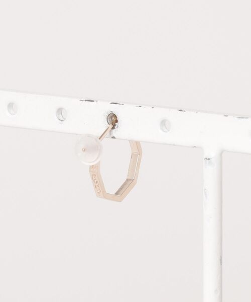 agete（アガット）の「K10ダイヤモンドピアス（片耳用）（ピアス（片耳用）・レディース・ゴールド系その他・FREE）」の5枚目の写真