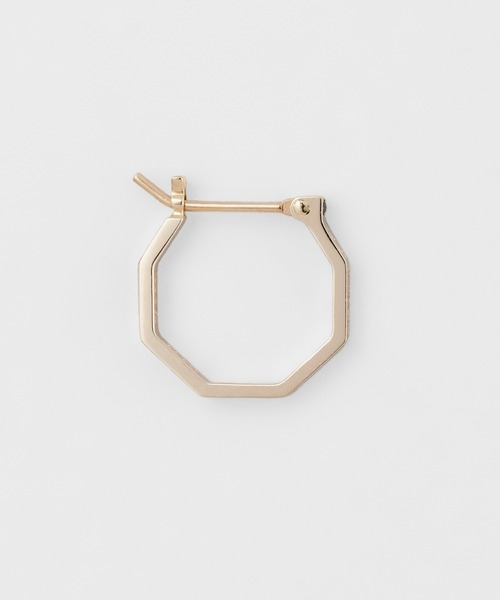 agete（アガット）の「K10ダイヤモンドピアス（片耳用）（ピアス（片耳用）・レディース・ゴールド系その他・FREE）」の2枚目の写真