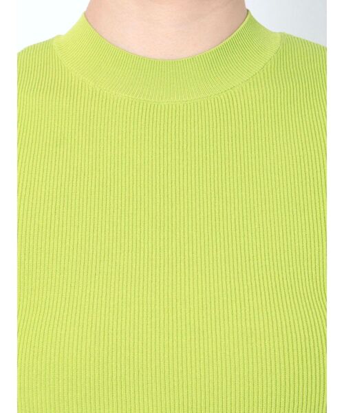 LAGUNAMOON（ラグナムーン）の「オリカエシスリーブニットプルオーバー（ニット/セーター・レディース・ホワイト/ブラック/グリーン系その他/ベージュ・FREE）」の8枚目の写真