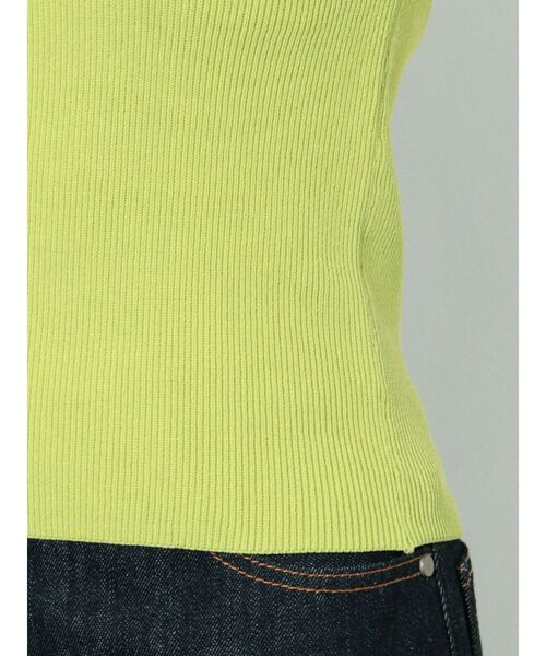 LAGUNAMOON（ラグナムーン）の「オリカエシスリーブニットプルオーバー（ニット/セーター・レディース・ホワイト/ブラック/グリーン系その他/ベージュ・FREE）」の10枚目の写真