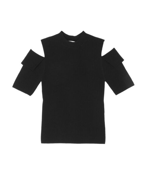 LAGUNAMOON（ラグナムーン）の「オリカエシスリーブニットプルオーバー（ニット/セーター・レディース・ホワイト/ブラック/グリーン系その他/ベージュ・FREE）」の17枚目の写真