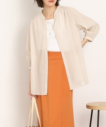 SHOO・LA・RUE | 綿シフォン 前開きブラウス(シャツ/ブラウス)