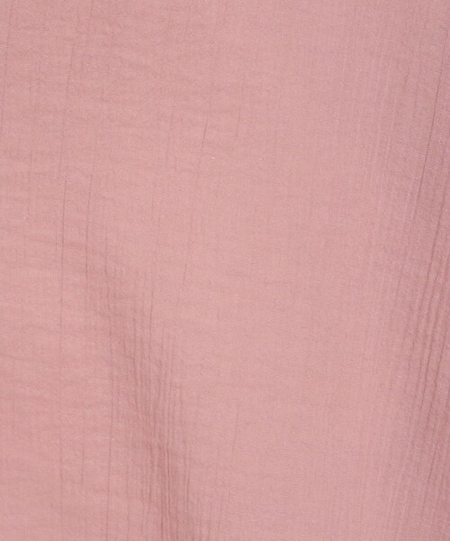 SHOO・LA・RUE（シューラルー）の「◆綿シフォン 前開きブラウス（シャツ/ブラウス・レディース・ピンク系/グリーン/ブラック/ナチュラル・04/03/02）」の7枚目の写真