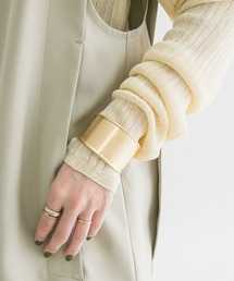 KBF | ワイドメタルバングル(ブレスレット)