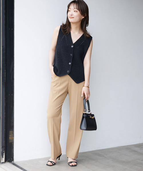 SLOBE IENA(スローブイエナ)の「《追加》【AULENTTI/オウレンティ】 CLASSIC 2WAY ショルダーバッグ(ショルダーバッグ・レディース・ブラック・FREE)」の4枚目の写真