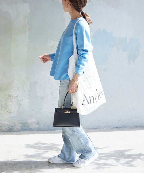 SLOBE IENA(スローブイエナ)の「《追加》【AULENTTI/オウレンティ】 CLASSIC 2WAY ショルダーバッグ(ショルダーバッグ・レディース・ブラック・FREE)」の18枚目の写真