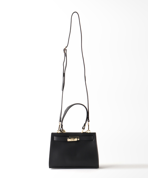 SLOBE IENA(スローブイエナ)の「《追加》【AULENTTI/オウレンティ】 CLASSIC 2WAY ショルダーバッグ(ショルダーバッグ・レディース・ブラック・FREE)」の21枚目の写真