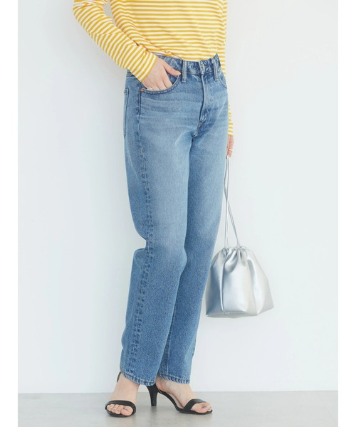 AMERICAN HOLIC（アメリカンホリック）の「ストレートデニム（デニムパンツ・レディース・インディゴブルー・S/M/L）」の10枚目の写真