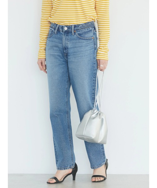 AMERICAN HOLIC（アメリカンホリック）の「ストレートデニム（デニムパンツ・レディース・インディゴブルー・S/M/L）」の14枚目の写真