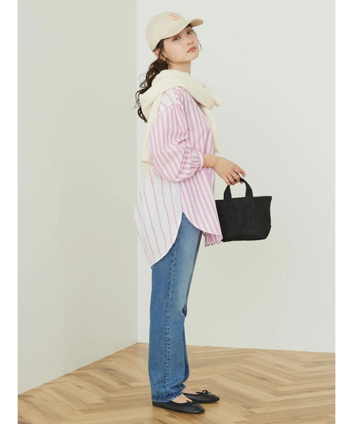 AMERICAN HOLIC（アメリカンホリック）の「ストレートデニム（デニムパンツ・レディース・インディゴブルー・S/M/L）」の16枚目の写真