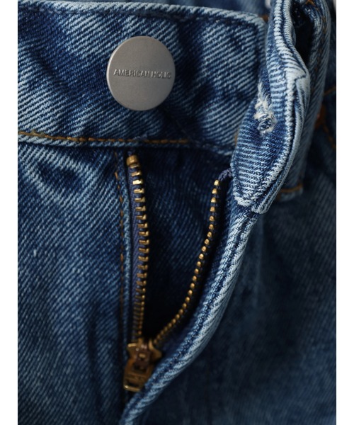 AMERICAN HOLIC（アメリカンホリック）の「ストレートデニム（デニムパンツ・レディース・インディゴブルー・S/M/L）」の5枚目の写真