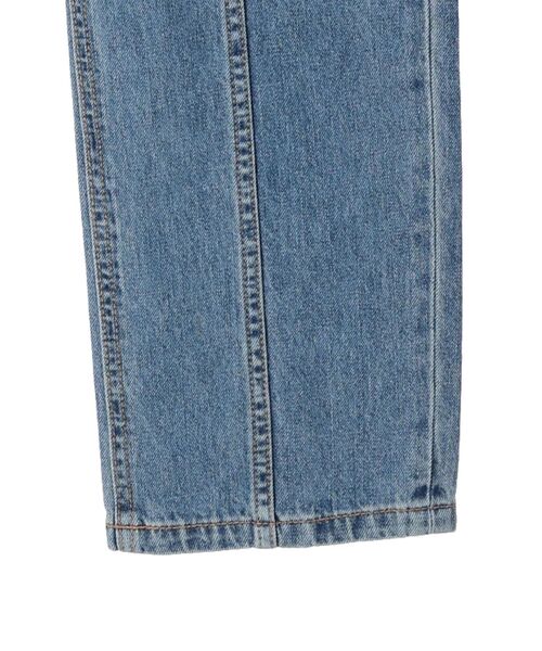 Green Parks(グリーンパークス)の「・Double Flags キリカエデニムパンツ(デニムパンツ・レディース・ライトインディゴブルー/ブラック・L/M)」の13枚目の写真