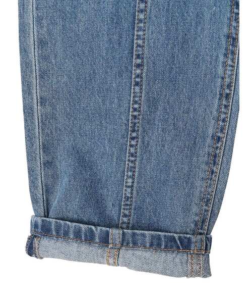 Green Parks(グリーンパークス)の「・Double Flags キリカエデニムパンツ(デニムパンツ・レディース・ライトインディゴブルー/ブラック・L/M)」の18枚目の写真