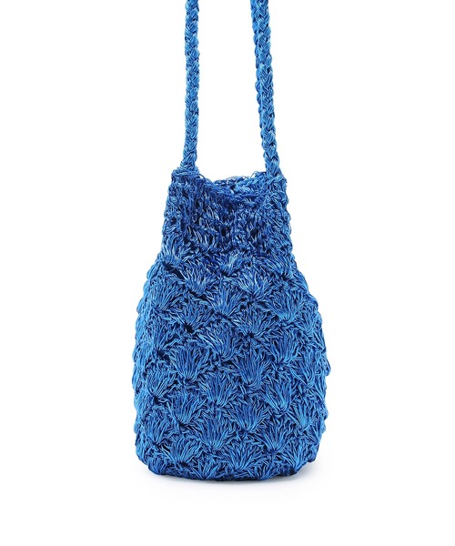 ROPE' PICNIC(ロペピクニック)の「メタリックヤーンバケットミニショルダーバッグ(ショルダーバッグ・レディース・シルバー/ブルー系その他5・FREE)」の4枚目の写真