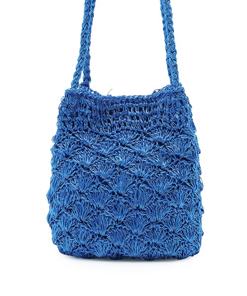 ROPE' PICNIC(ロペピクニック)の「メタリックヤーンバケットミニショルダーバッグ(ショルダーバッグ・レディース・シルバー/ブルー系その他5・FREE)」の7枚目の写真