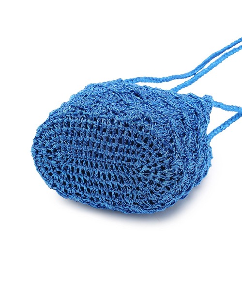 ROPE' PICNIC(ロペピクニック)の「メタリックヤーンバケットミニショルダーバッグ(ショルダーバッグ・レディース・シルバー/ブルー系その他5・FREE)」の3枚目の写真