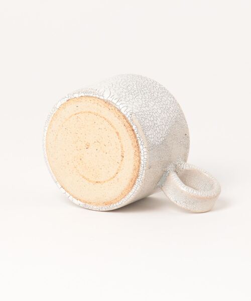 TIMELESS COMFORT（タイムレスコンフォート）の「錆かいらぎ 陶器コーヒーカップ（グラス/マグカップ/タンブラー・レディース・ホワイト・ONE SIZE）」の2枚目の写真
