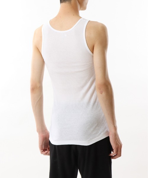 HANES（ヘインズ）の「【Hanes】2Pセット！　チューブボディマルチタンクトップ　HM2-K701（タンクトップ・メンズ・ブラック/ホワイト/グレー/マルチ・S/M/L）」の6枚目の写真