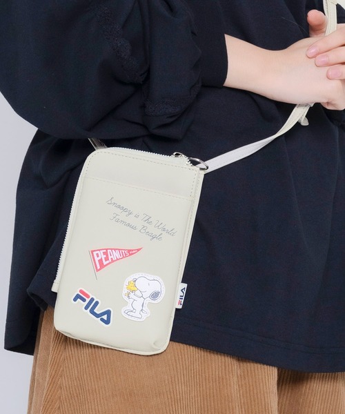 【FILA/フィラ × PEANUTS/ピーナッツ】クシュクシュ ミニショルダーバッグ