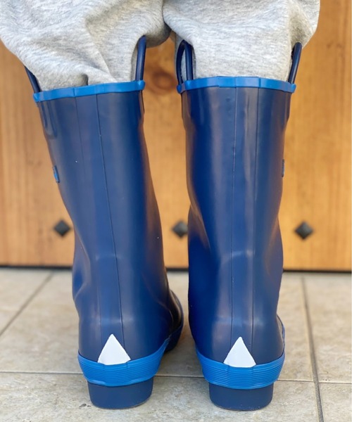 L.L.Bean(エルエルビーン)の「L.L.Bean/エル・エル・ビーン キッズ・パドル・ストンパー 長靴 レインブーツ ウォーターシューズ(レインシューズ・キッズ・ブルー/イエロー・13/12/1)」の6枚目の写真