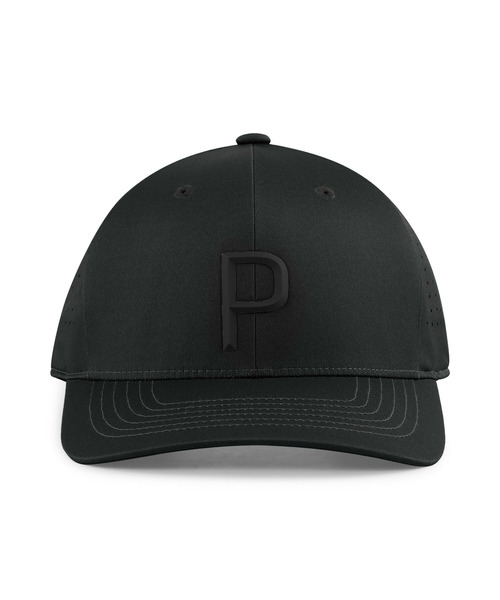 PUMA(プーマ)の「PUMA プーマ メンズ ゴルフ テック P スナップバック キャップ(キャップ・メンズ・ブラック/アッシュグレー/ネイビー/ホワイト系その他・フリー)」の8枚目の写真
