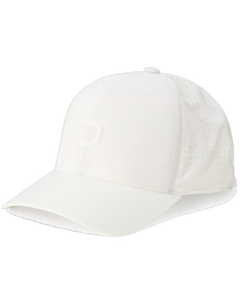 PUMA（プーマ）の「PUMA プーマ メンズ ゴルフ テック P スナップバック キャップ（キャップ・メンズ・ブラック/アッシュグレー/ネイビー/ホワイト系その他・フリー）」の2枚目の写真