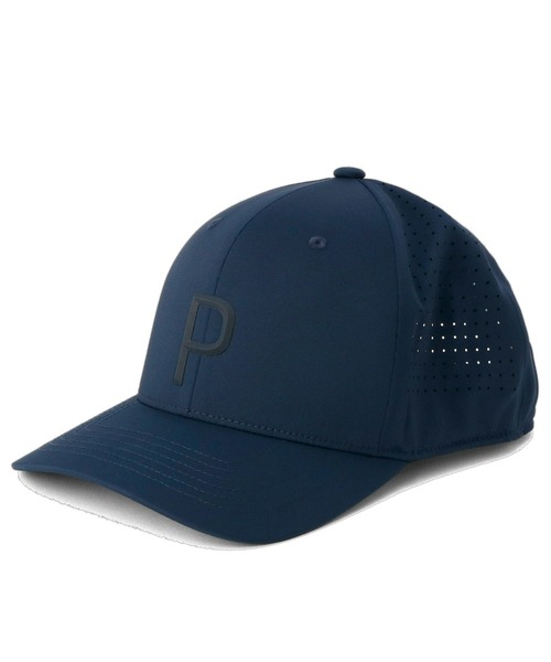 PUMA（プーマ）の「PUMA プーマ メンズ ゴルフ テック P スナップバック キャップ（キャップ・メンズ・ブラック/アッシュグレー/ネイビー/ホワイト系その他・フリー）」の4枚目の写真