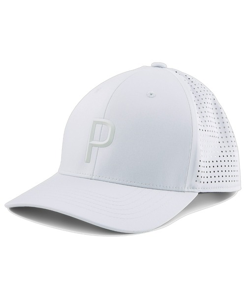 PUMA（プーマ）の「PUMA プーマ メンズ ゴルフ テック P スナップバック キャップ（キャップ・メンズ・ブラック/アッシュグレー/ネイビー/ホワイト系その他・フリー）」の3枚目の写真
