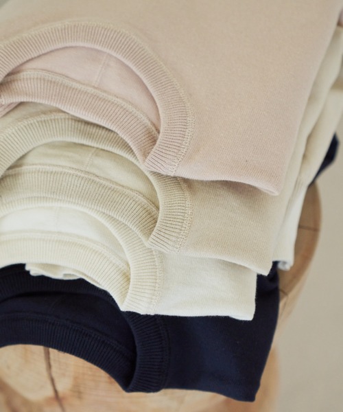 hinari（ヒナリ）の「袖スリットニットプルオーバー（ニット/セーター・レディース・ベージュ/ネイビー/アイボリー/ピンク・FREE）」の8枚目の写真