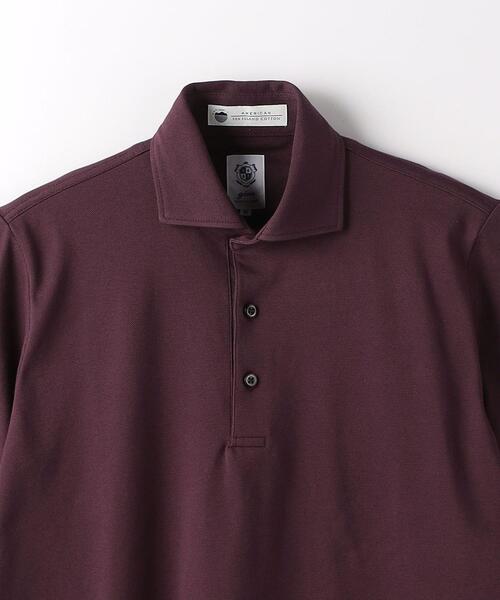 gim(ジム)の「<gim>アメリカンシーアイランドコットン ポロシャツ -吸水速乾-(ポロシャツ・メンズ・ホワイト/ワインレッド/ネイビー/ロイヤルブルー・L/S/M/XL)」の20枚目の写真