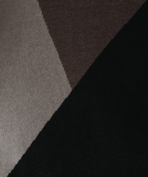 epnok（エプノック）の「アシンメトリールーズニットシャツ（シャツ/ブラウス・メンズ・ブラウン/ブラック/グレイッシュベージュ・SMALL/MEDIUM/LARGE）」の15枚目の写真