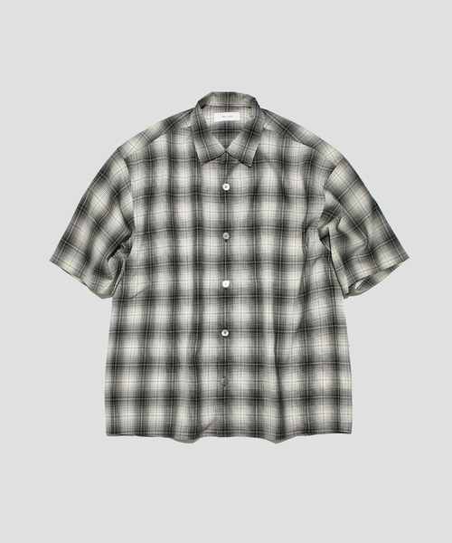 WELLDER（ウェルダー）の「【WELLDER/ウェルダー】Wide Silhouette S/S Shirts/ワイド（シャツ/ブラウス・メンズ・グリーン/その他2・3/4/5）」の2枚目の写真