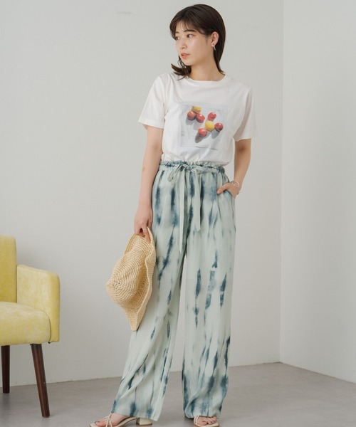 Kastane（カスタネ）の「【Yuri Hanamori コラボ 】イージーパンツ（その他パンツ・レディース・ネイビー・FREE）」の8枚目の写真