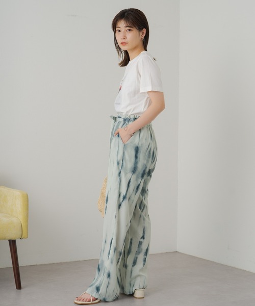 Kastane（カスタネ）の「【Yuri Hanamori コラボ 】イージーパンツ（その他パンツ・レディース・ネイビー・FREE）」の9枚目の写真