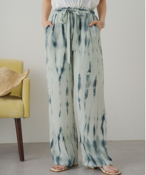 Kastane（カスタネ）の「【Yuri Hanamori コラボ 】イージーパンツ（その他パンツ・レディース・ネイビー・FREE）」の10枚目の写真