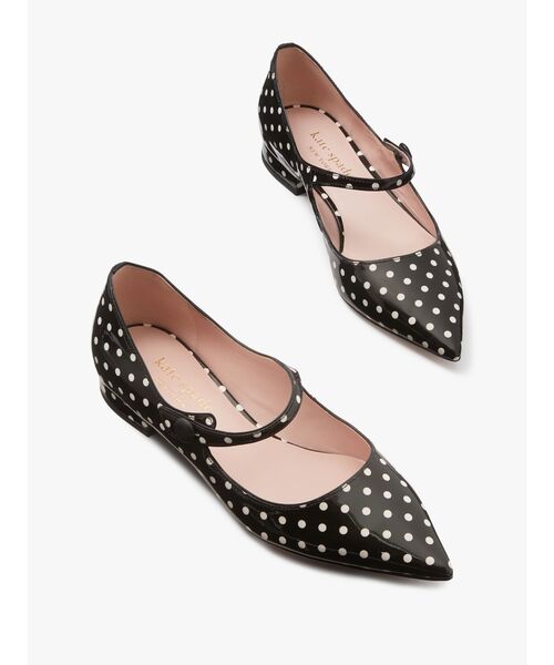 kate spade new york（ケイトスペード ニューヨーク）の「マヤ フラット（パンプス・レディース・ブラック・6.5/7.5/7/8/6/5.5）」の2枚目の写真