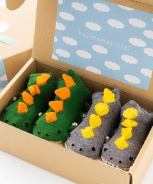 POP UP SOX（ポップアップソックス）の「【POP UP SOX】ポップアップソックス　恐竜２色ギフトセット（ベビーギフト）」