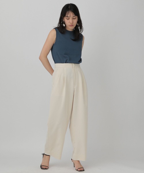 Chaos（カオス）の「Chaos(カオス)/ベルティカノースリーブニット（ニット/セーター・レディース・ブラック/クリーム/ブルー・FREE）」の11枚目の写真