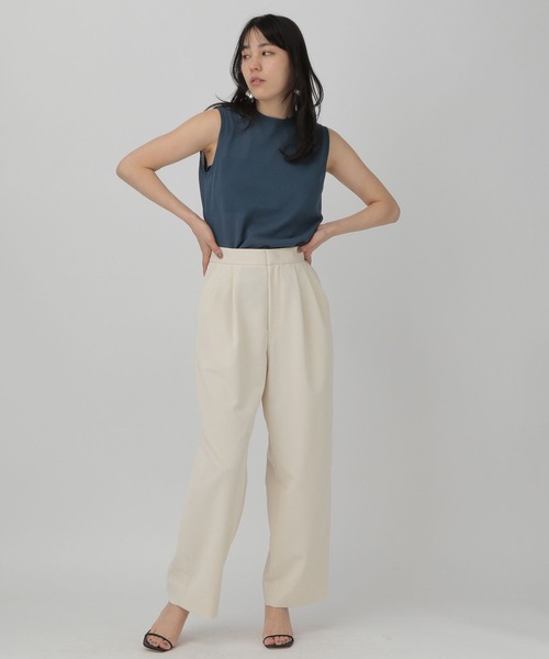 Chaos（カオス）の「Chaos(カオス)/ベルティカノースリーブニット（ニット/セーター・レディース・ブラック/クリーム/ブルー・FREE）」の13枚目の写真