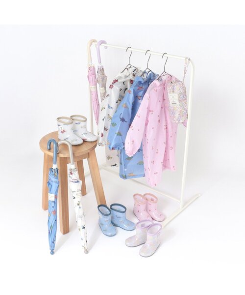 apres les cours（アプレレクール）の「きょうりゅう・車柄 レインシューズ（レインシューズ・キッズ・アイボリー/サックスブルー・15 /19/14/17/18/16）」の5枚目の写真