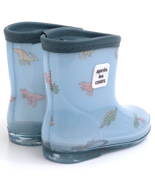 apres les cours（アプレレクール）の「きょうりゅう・車柄 レインシューズ（レインシューズ・キッズ・アイボリー/サックスブルー・15 /19/14/17/18/16）」の11枚目の写真