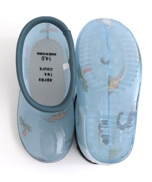 apres les cours（アプレレクール）の「きょうりゅう・車柄 レインシューズ（レインシューズ・キッズ・アイボリー/サックスブルー・15 /19/14/17/18/16）」の16枚目の写真