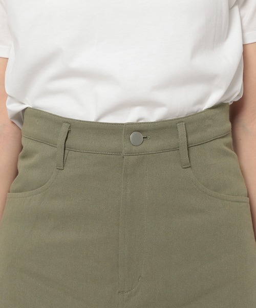 mysty woman（ミスティウーマン）の「バックレースアップスカート 906410（スカート・レディース・ライトグリーン/アイボリー/チャコールグレー・FREE）」の20枚目の写真