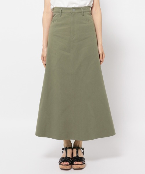 mysty woman（ミスティウーマン）の「バックレースアップスカート 906410（スカート・レディース・ライトグリーン/アイボリー/チャコールグレー・FREE）」の17枚目の写真